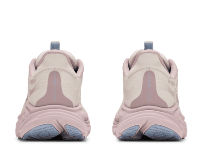 HOKA Women's Clifton 11 GTX Glm - ALABASTER / PINK OPAL (Wide)
