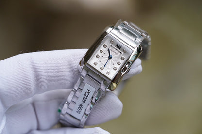 TANK ANGLAISE STEEL DIAMOND NUMBERALS