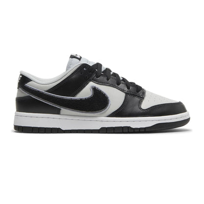 Nike Dunk Low 'Chenille Swoosh Black Grey' (2022)
