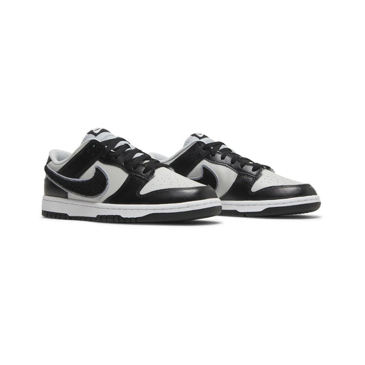 Nike Dunk Low 'Chenille Swoosh Black Grey' (2022)