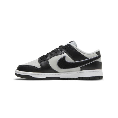 Nike Dunk Low 'Chenille Swoosh Black Grey' (2022)