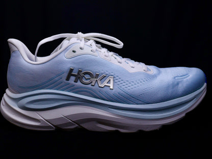 HOKA Women's CLIFTON 11 - FROST / GLIMMERING BLUE