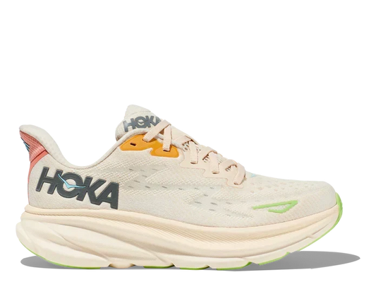 Hoka Womens Clifton 9 Wide- Vanilla Astral (1132211-VLS)