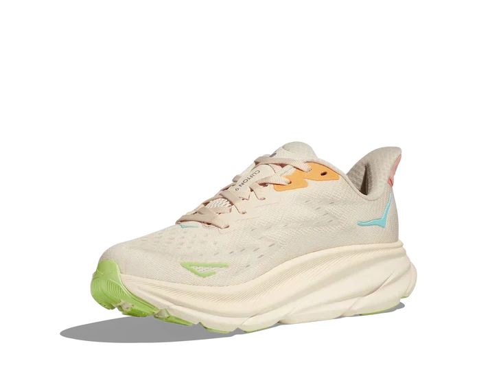 Hoka Womens Clifton 9 Wide- Vanilla Astral (1132211-VLS)