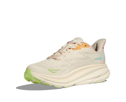 Hoka Womens Clifton 9 Wide- Vanilla Astral (1132211-VLS)