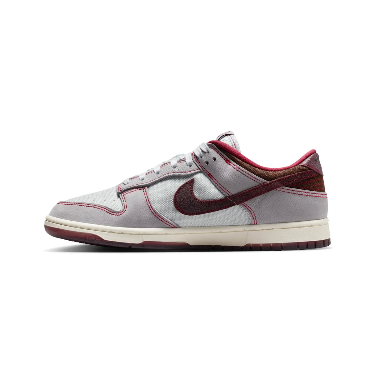 Nike Dunk Low Canvas 'Pure Platinum Burgundy Crush' (2026)