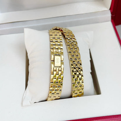 Panthere 22mm Yellow Gold Double Chain 44cm