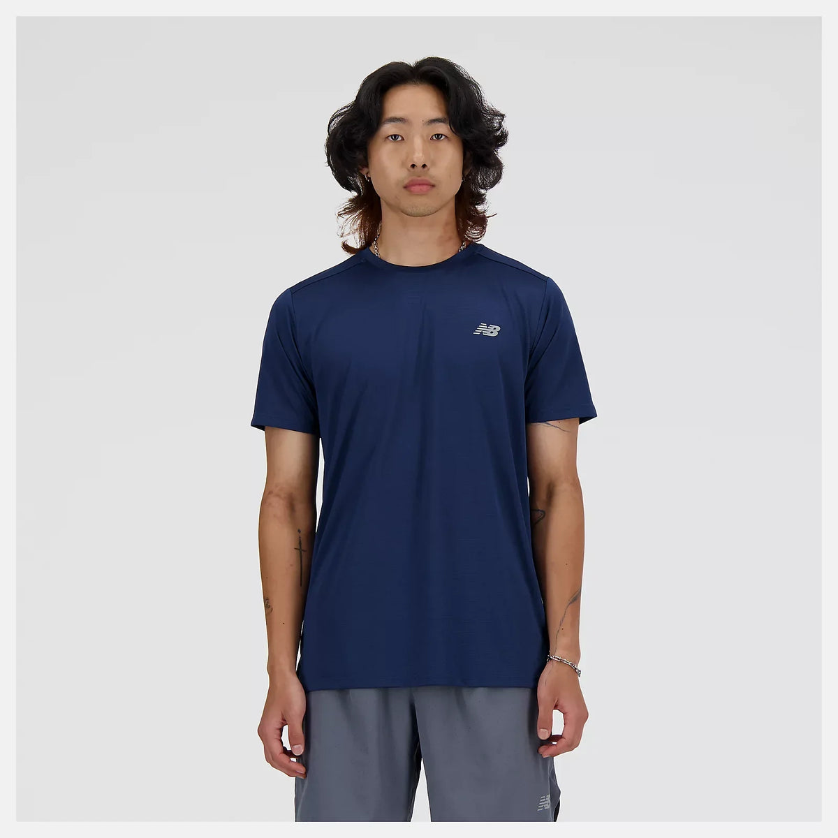 New Balance Sport Essentials T-Shirt - NB Navy - MEN