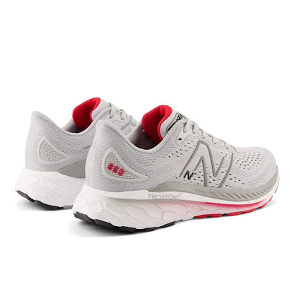 New Balance Mens 860S13- Light Aluminum/True Red/Black (M860S13)