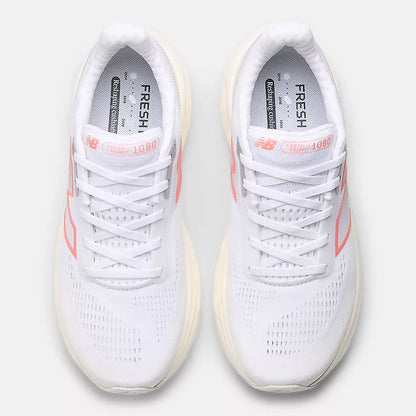 New Balance Womens 1080V14-White/Beige (W108014H)