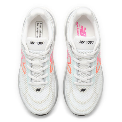 New Balance Womens 1080v15 - WHITE 4 (Wide)