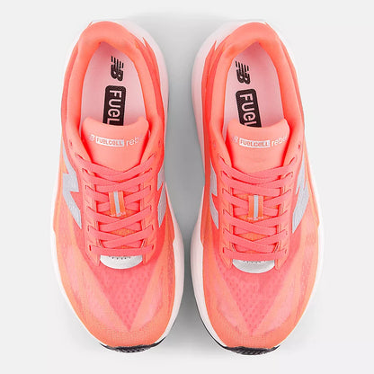 Womens New Balance Rebel V5 - URGENT RED