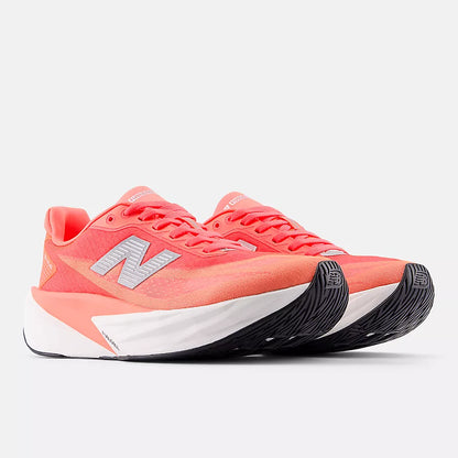 Womens New Balance Rebel V5 - URGENT RED