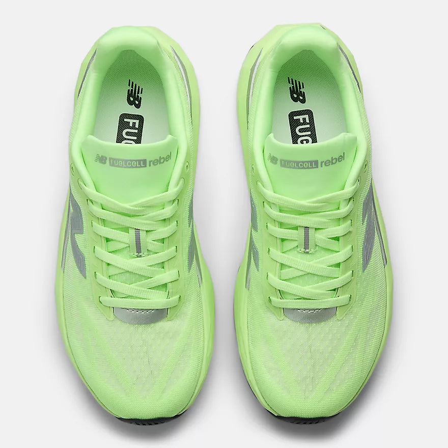 Womens New Balance Rebel V5 - LAB GREEN