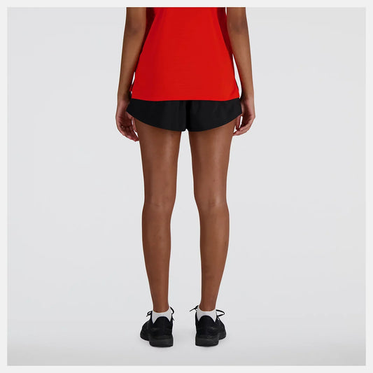 New Balance Sport Essentials Short 3" - Black - WOMEN (WS41226)